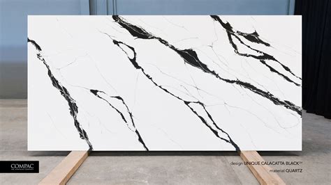 Compac Unique Calacatta Black Kitchen Worktop For Sale Uk The Marble Store