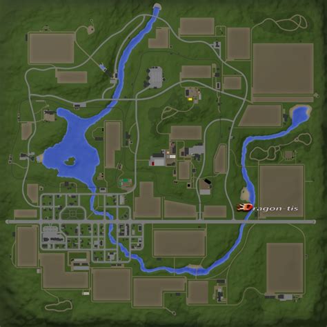 Карта Goldcrest Valley Plus Plus V 24 Rus для Farming Simulator 17