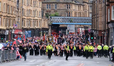 Orange Walk Hits Glasgow On Saturday Which Roads Are Closed And