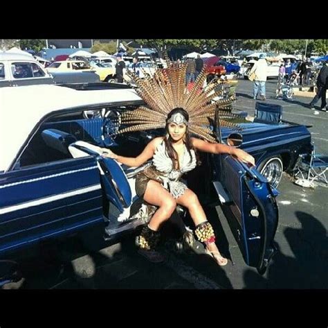 Chevy Impala Aztec Queen Low Rider Girls Lowriders Car Girls