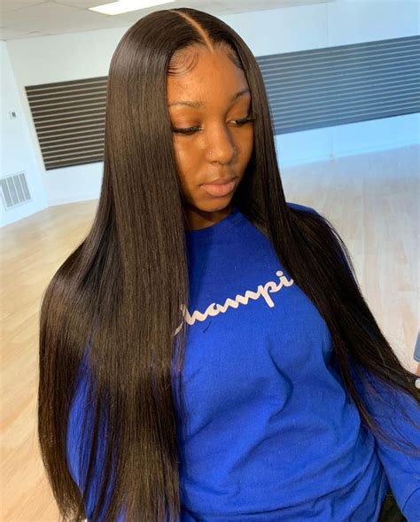 Sew In Straight Hair Straight Weave