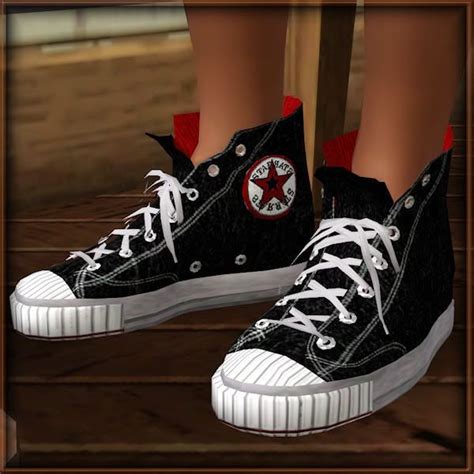 My Sims 3 Blog Converse Sneakers By Bobby Sims 3 Shoes Cc Shoes Star