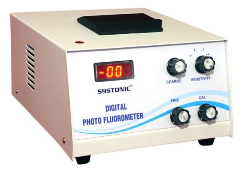 Systonic Selected Filters Digital Photo Fluorometer For Industrial Use