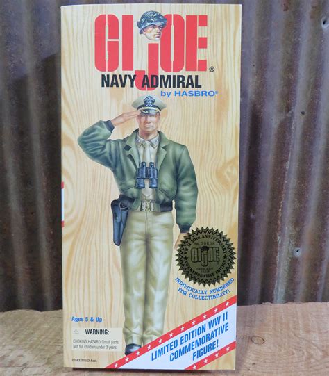Buy Gi Joe World War Ii Navy Admiral Caucasian Version Limited