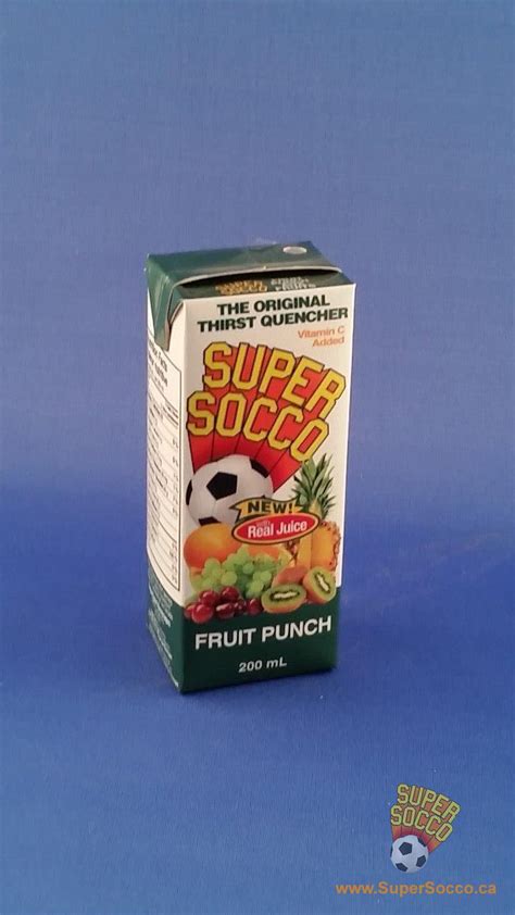 Super Socco The Original Thirst Quencher Super Socco Fruit Drinks The Original Thirst