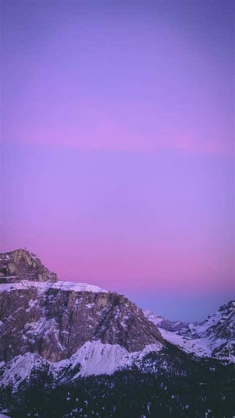Purple Mountain Wallpapers 4k Hd Purple Mountain Backgrounds On