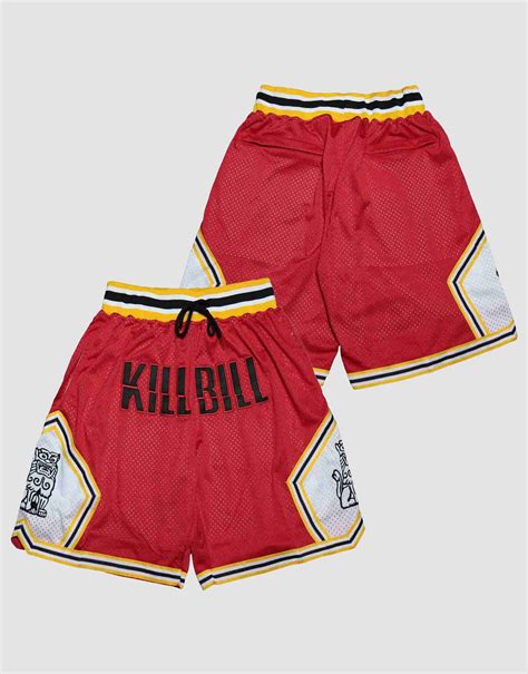 Kill Bill Red Basketball Shorts – 99Jersey®: Your Ultimate Destination
