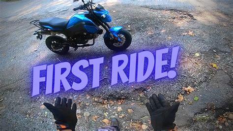 First Ride On The Grom Clone Boom Vader Youtube