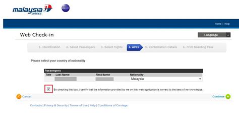 If you already checked in and just carry hand baggage, you can just proceed to the security desk straight away. Jom Web Check-in @Malaysia Airlines