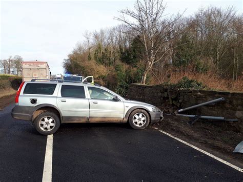 Car Crashes Into Wall Near Oswestry Shropshire Star