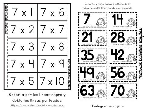 He observado que durante los juegos de beisbol algunos peloteros se ponen a platicar, cordializar, con los contrarios cuando llegan a las almohadillas. Tablas de multiplicar manipulativo para recortar (8 ...