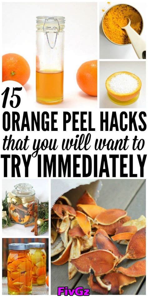 Skin Care Skin Care Orange Peel Hack Orange Peels Uses Dried Orange