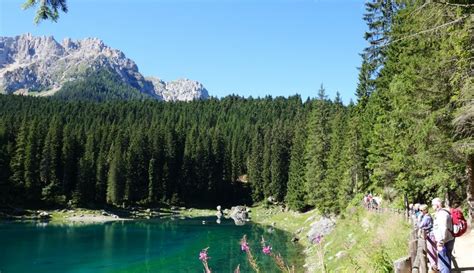 Lago Di Carezza Alto Adige Provincia Di Bolzano