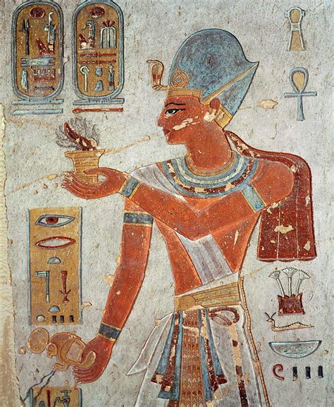 Ramesses Ii Dressed For War Wall Paint Egyptian As Art Print Or