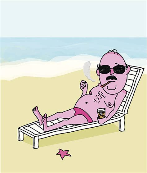 Sunburnt Funny Illustrations Royalty Free Vector Graphics And Clip Art