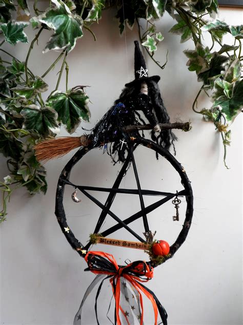 Wiccan T Samhain Pentacle With Kitchen Witchhandmade By Rowan