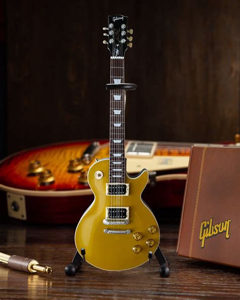 Slash Gibson Les Paul Standard “victoria” Goldtop Miniature Guitar