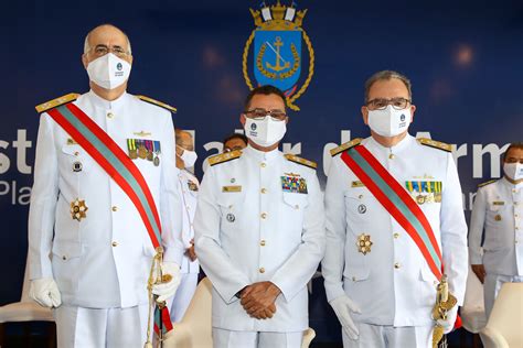 Marinha Realiza Cerimônia De Transmissão De Cargo De Chefia Do Estado Maior Da Armada