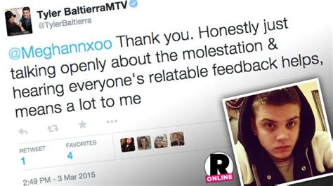 Feeling The Love Tyler Baltierra Thanks Fans For Support After Shocking Sex Abuse Reveal