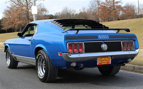 1970 Ford Mustang 1970 Ford Mustang Mach 1 Grabber Blue For Sale To