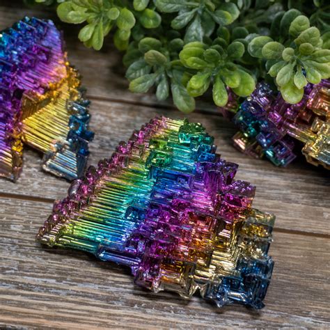 Ultra Quality Rainbow Bismuth The Crystal Council