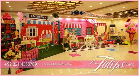 Candy party themes january 12 by tori. Candyland Theme Party ideas in Pakistan - Tulips Event ...