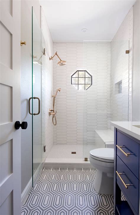 75 Beautiful Small Bathroom Pictures Ideas Houzz Throughout Small Bathroom Designs With Sho In