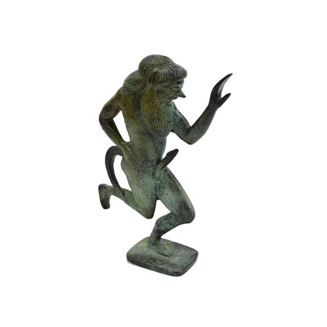 Satyr Pan Faun Statue Nude Male God Ancient Greek Mythology Etsy Australia