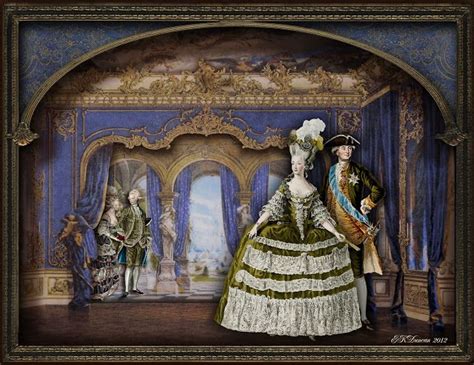 Ekduncan My Fanciful Muse French Parlor Scene With Marie And Friends