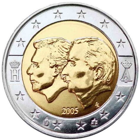 2 Euro Commemorativi Belgio 2005 Romacoins