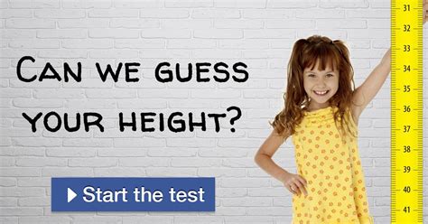 Can We Guess Your Height