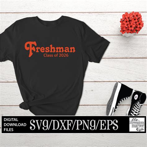 Freshman Class Of 2026 Digital Art File Svg And Dxf File Etsy