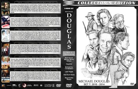 Michael Douglas Film Collection Set 7 2010 2014 R1 Custom Dvd