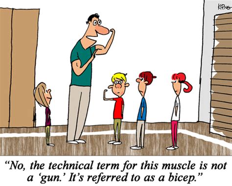 They say laughter is the best medicine! Physical Education: PE Central cartoons