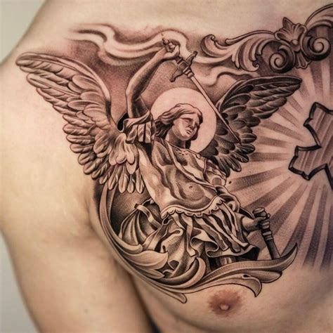 Details 70 St Michael Tattoo On Forearm Latest Ineteachers