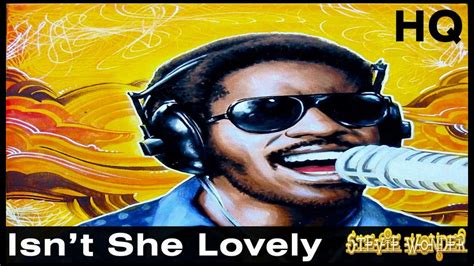 Stevie Wonder - Isn't She Lovely [High Quality] - YouTube