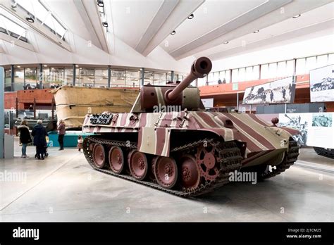 Deutscher Panther Panzer Im Bovington Tank Museum Dorset