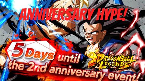 Dragon ball z dokkan battle is celebrating its 6th anniversary! REVEALS AND STUFF HYPE- Dragon Ball Legends 2 Year Anniversary - YouTube