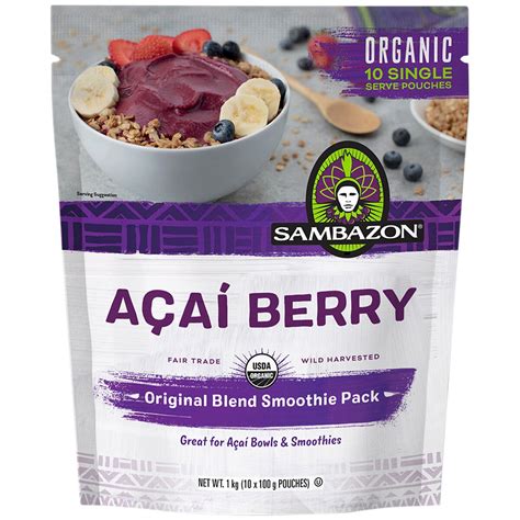 Costco Sambazon Frozen Acai Packets Review Atelier Yuwaciaojp