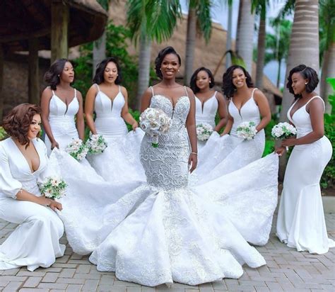 Luxury African Mermaid Wedding Dresses Plus Size 2020 Robe De Mariee