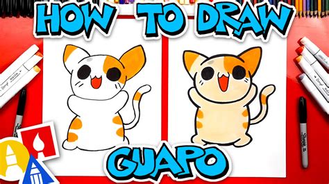 How To Draw Guapo From Kleptocats Art For Kids Hub