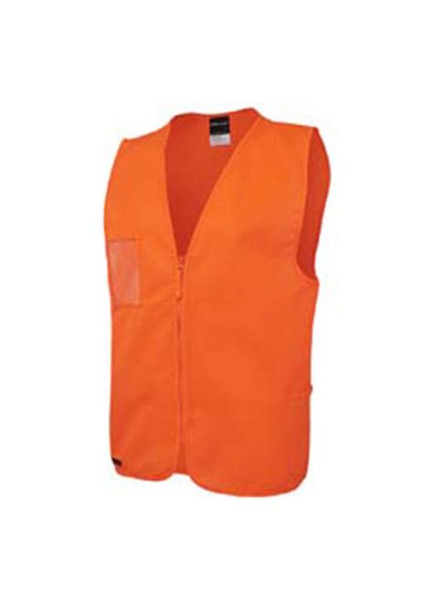 Jbs Hi Vis Zip Safety Vest Workwear Warehouse