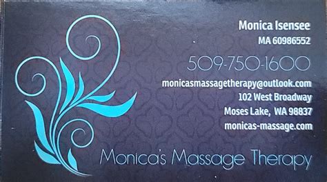 monica s massage therapy updated april 2024 301 east broadway moses lake washington