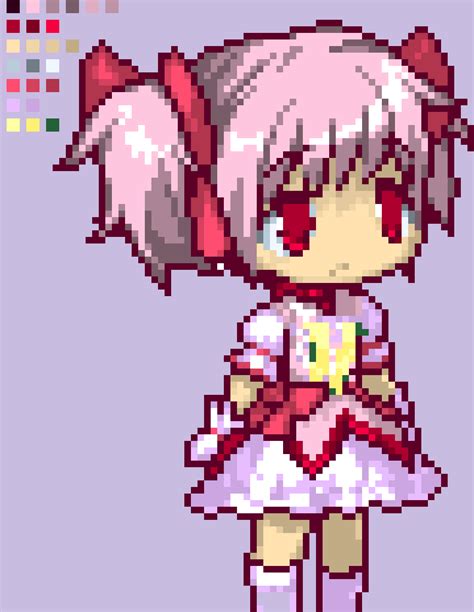 Chibi Anime Character Pixel Art Maker