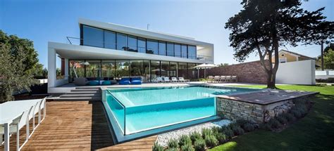 Modern Luxury Beachfront Villa With Geometric Architecture
