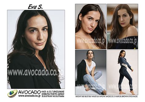 Eva S Models ｜ Avocado 外国人モデル事務所／model Agency Tokyo