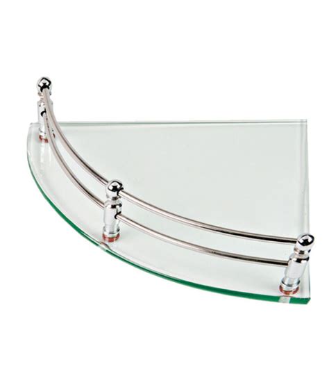 Buy Sss 12x12 Glass Corner Glass Corner Shelf Online At Low Price In