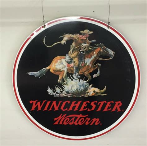 A Collectible Vintage Winchester Sign