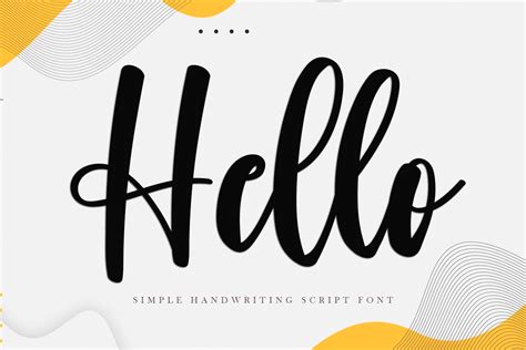 Hello Font By Creatype Designer Creative Fabrica