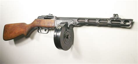 Pictures Of The Ppsh41 Russian Ppsh41 Deactivated Boozin